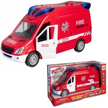 АВТОМОБИЛЬ Пожарный Автобус ЛЕГКИЙ ЗВУКОВОЙ АВТОМОБИЛЬ