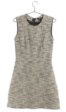 H&M HM Teksturowana sukienka bez rękawów elegancka klasyczna damska 38 M