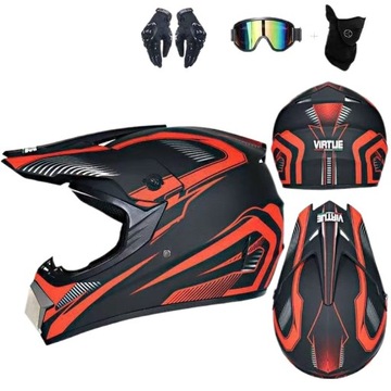 KASK MOTOCYKLOWY OFF-ROAD ENDURO MOTOCROSS