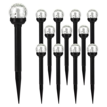 12x Lampa solarna LED WBIJANA czujnik zmierzchu