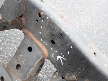 РАМА ШАССИ ОРИГИНАЛЬНЫЙ FORD RANGER IV WILDTRACK CABIN 15R