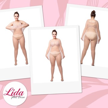 КОЛГОТКИ Lida 40den, средние бежевые, 4 размер++, обхват бедер - 170см.