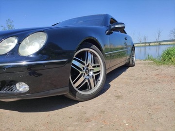 Накладка на передний бампер - Mercedes CL w215