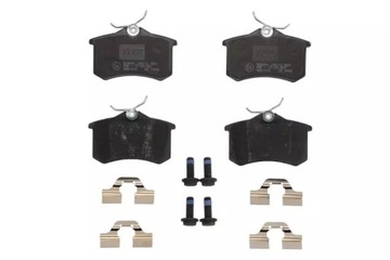 ДИСКИ + КОЛОДКИ TRW ЗАДНИЕ VW GOLF IV V BORA POLO 9N