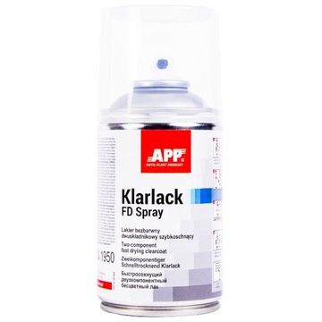 APP 2K KLARLACK FD lakier bezbarwny do lamp 250 ml