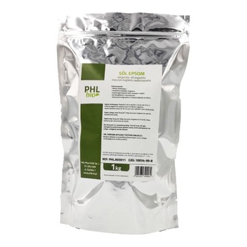SÓL GORZKA EPSOM SIARCZAN MAGNEZU PHLbio 1kg