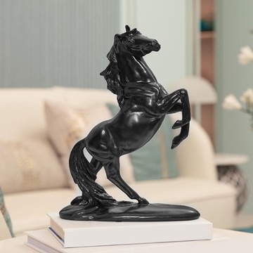 Statua konia Figurka na biurko Ozdoby w kształcie konia do wystroju jadalni