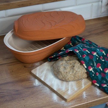 Глазурованный римский горшок, 4,5 л, глиняный сосуд