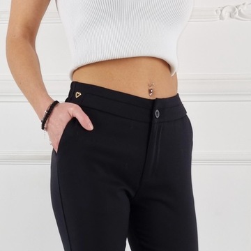 #ЭЛЕГАНТНЫЕ ЖЕНСКИЕ БРЮКИ - Резинка 7/8 - ФРЕЗИЯ#