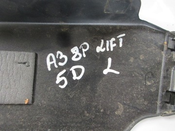 НАКЛАДКА КРЫШКА СТОЙКИ ЛЕВАЯ AUDI A3 8P LIFT 5D