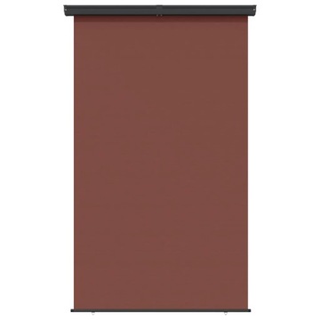 vidaXL Боковая маркиза для балкона 175x250 см, коричневая