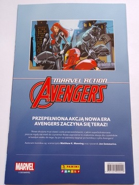 Nowe zagrożenie Marvel Action Avengers 1 NOWA