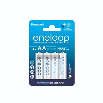 БАТАРЕИ ENELOOP 4xAA 2000 мАч ЯПОНСКИЙ