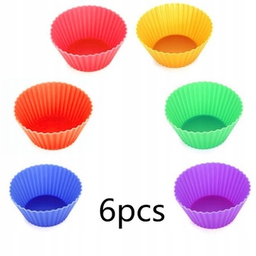 6 Colors Silicone Cake Tray for counting bear Cute