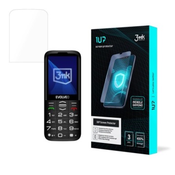 3x Fólie ochranná fólie 3mk 1UP pro Evolveo EasyPhone Xo, flexibilní