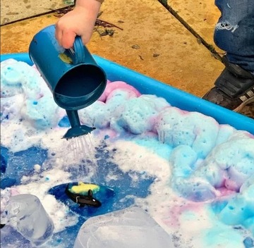 ПЕНА ДЛЯ ВАННЫ SENSORY ВОДНАЯ ПЕНА ДЛЯ МЫТЬЯ И МОДЕЛИРОВАНИЯ FUN 225МЛ