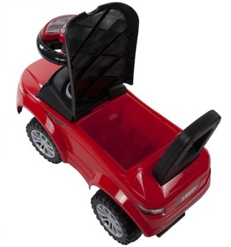 Красные ходунки-толкатели для годовалого малыша.