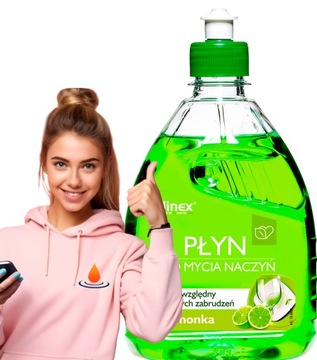 CLINEX HANDWASH 0,5L wydajny płyn do mycia naczyń