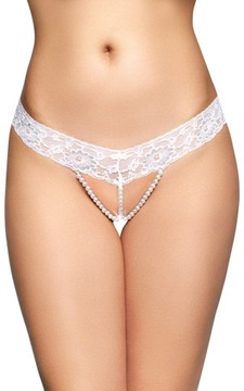 Sexowne Stringi z Dziurką SoftLine 2491 M/L