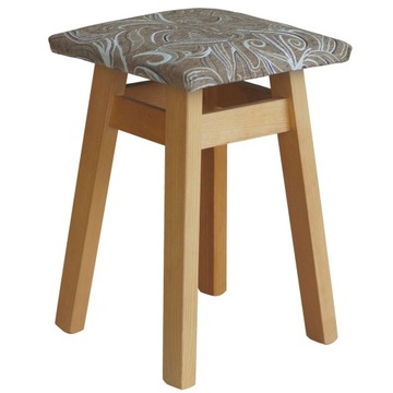 TABORET TAPICEROWANY KUCHENNY SOSNOWY OLCHA