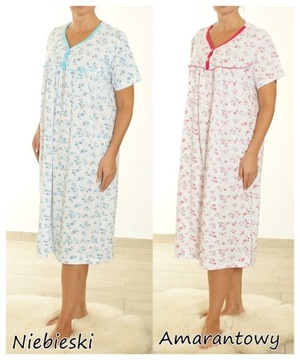 Комфортная хлопковая ночная рубашка ELA MEGA PLUS SIZE