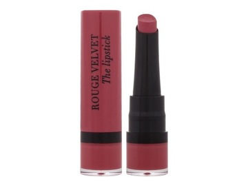 BOURJOIS Paris Rouge Velvet pomadka 04 Hip Hip Pink 2,4ml (W) P2