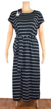 Tommy Hilfiger sukienka casual Tommy Jeans -Midi Stripe Dress oryginalna -L