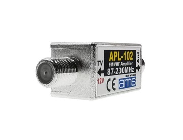 APL-102 25 дБ УКВ FM MUX-8 DAB+ антенный усилитель