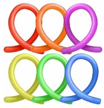 ИГРУШКИ FIDGET 1x СЕНСОРНАЯ ПАСТА С СТРЕЙЧ-ЛАПШЕЙ