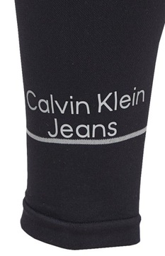 CK CALVIN KLEIN LEGINSY DAMSKIE MICROFIBER BLACK M