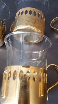 6 очков Jena Glas Schott Maintz цвета мокко