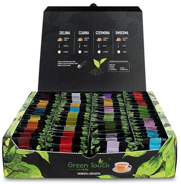 Чайный набор Green Touch листовой, 100 пакетиков.
