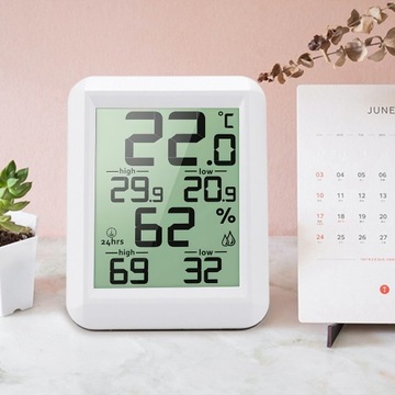 КОМНАТНЫЙ ТЕРМОМЕТР ПОГОДНАЯ СТАНЦИЯ ЦИФРОВОЙ ГИГРОМЕТР ЖК-дисплей ИЗМЕРЕНИЕ ВЛАЖНОСТИ