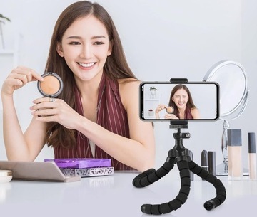 STATYW UCHWYT NA APARAT TELEFON ELASTYCZNY TRIPOD OCTOPUS 27cm