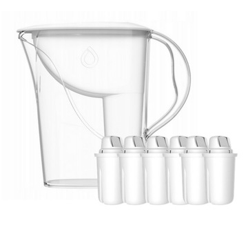 DZBANEK DAFI 2,4L + 6 WKŁAD FILTR CLASSIC BIAŁY