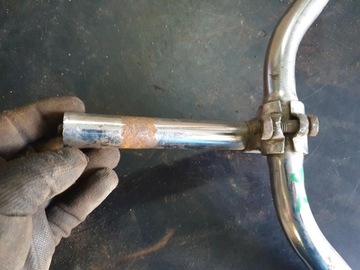 ВИНТАЖНЫЙ ВЕЛОСИПЕД PRL, РУЛЬ, КРАСИВЫЙ ХРОМ, ШАНС