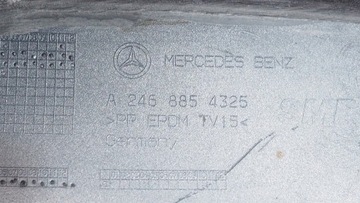 MERCEDES B TŘÍDA W246 FACELIFT NÁRAZNÍK PŘEDNÍ A2468854325