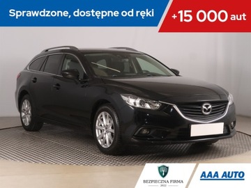 Mazda 6 III Kombi 2.0 SKYACTIV-G 145KM 2015 Mazda 6 2.0 Skyactiv-G, Salon Polska, Serwis ASO