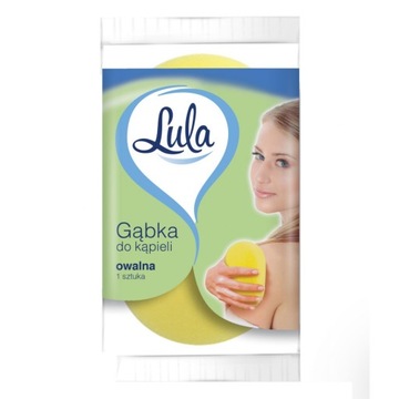 LULA Gąbka do kąpieli owalna
