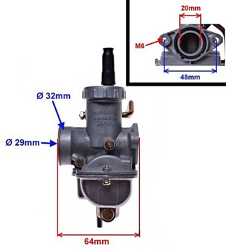 КАРБЮРАТОР 4T 50/125CCM 139FMB/154FMI/FMD 156/FMI