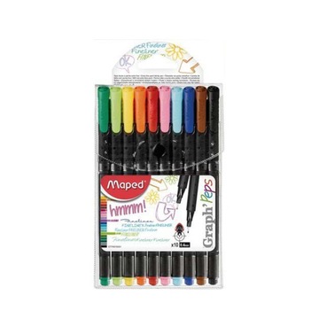 Cienkopis Graph Peps 10 sztuk etui Maped