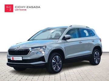 Skoda Karoq Crossover Facelifting 1.5 TSI ACT 150KM 2023 Skoda Karoq SalonPL 1.5TSI 150KM Style Kessy Kamera Podgrz.fot Matrix Gwar