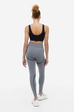 H&M LEGGINSY GETRY MODELUJACE BEZSZWOWE R.36/S