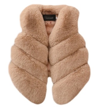 ТЁПЛАЯ ЖИЛЕТ-РУБАШКА БЕЗРУКАВА ДЛЯ ДЕВОЧЕК