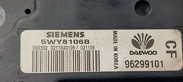 JEDNOTKA 5WY8106B DAEWOO EVANDA
