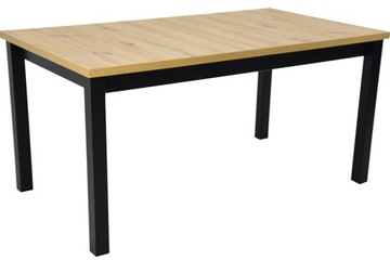 ROZKŁADANY stół DO SALONU 80x140/180 ARTISAN