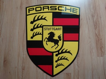 Логотип PORSCHE 3D на стену, подарок мужу, парню, дому, гаражу