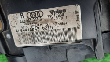 AUDI Q7 4L0 BI-XENON SVĚTLA PŘEDNÍ KPL