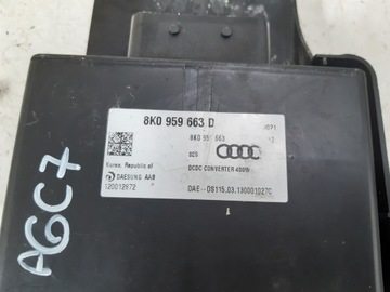 MODUL NAPÍNÁK 8K0959663D AUDI A6 C7