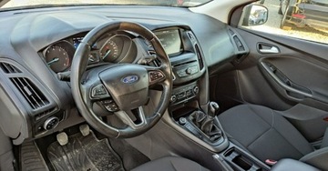 Ford Focus III Kombi Facelifting 1.0 EcoBoost 100KM 2015 Ford Focus 1.0 Ben 101kM Klima Temp. Navi Czujniki Serwis GWARANCJA Benzyna, zdjęcie 12